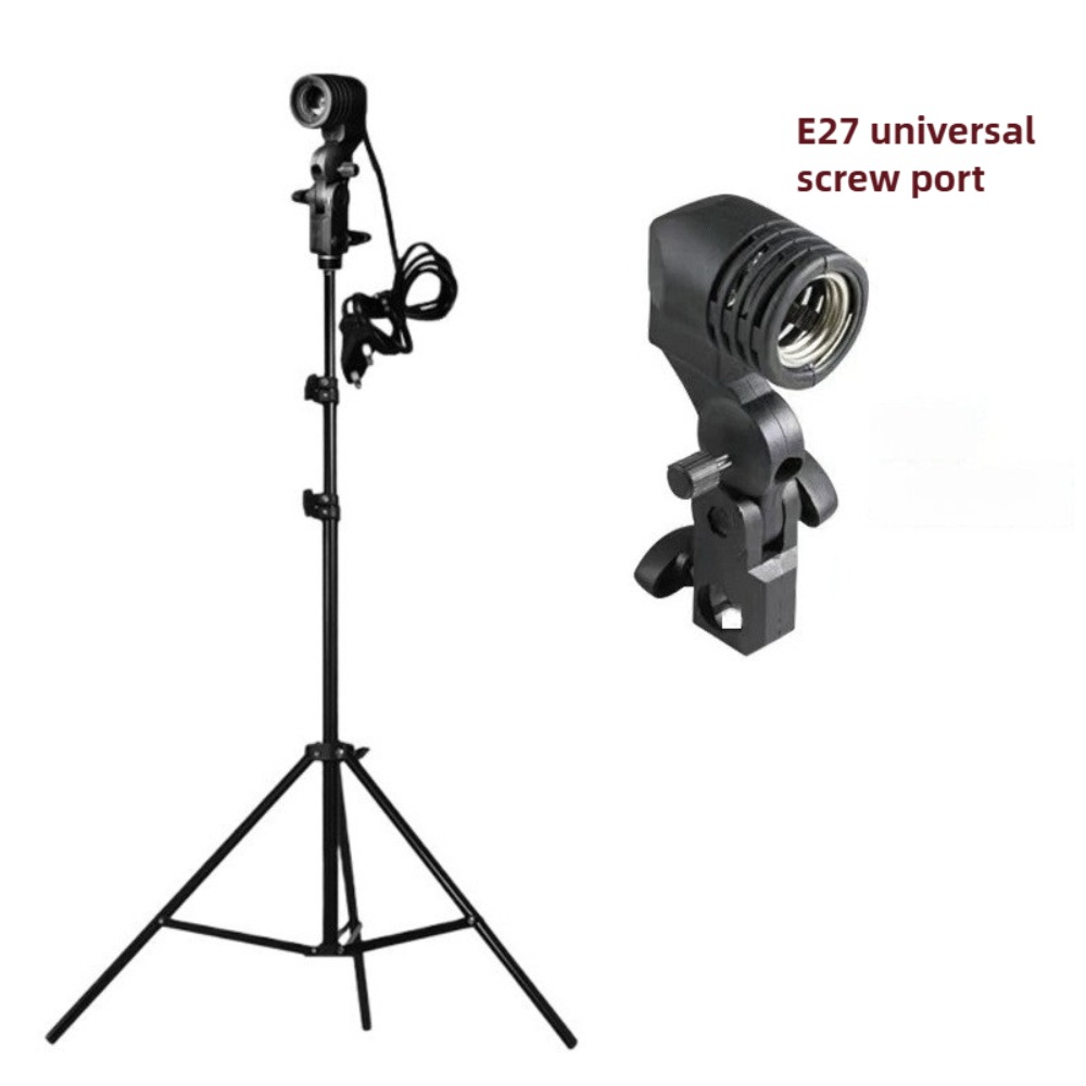 Stand Lighting Photography - Portalampada 2M, attacco CA E27 con