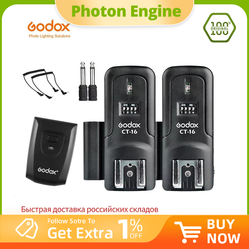 Godox Speedlite Flash - Godox CT-16 Trigger Flash Wireless a