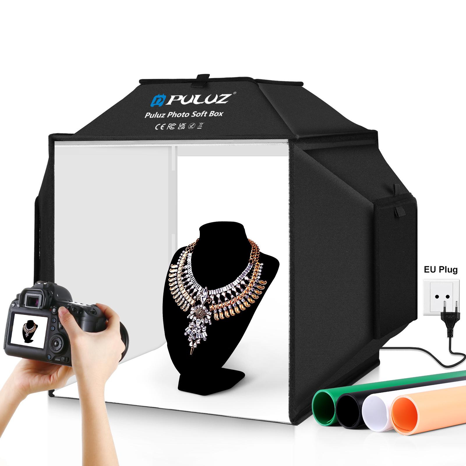 Photography Lighting And Backdrop Kits - PULUZ 40 centimetri Pieghevole 72W 5500K