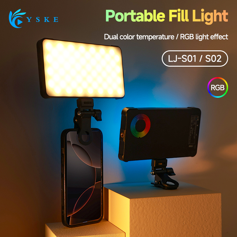 Photography Lightning - Luce video LED RGB Riempimento clip