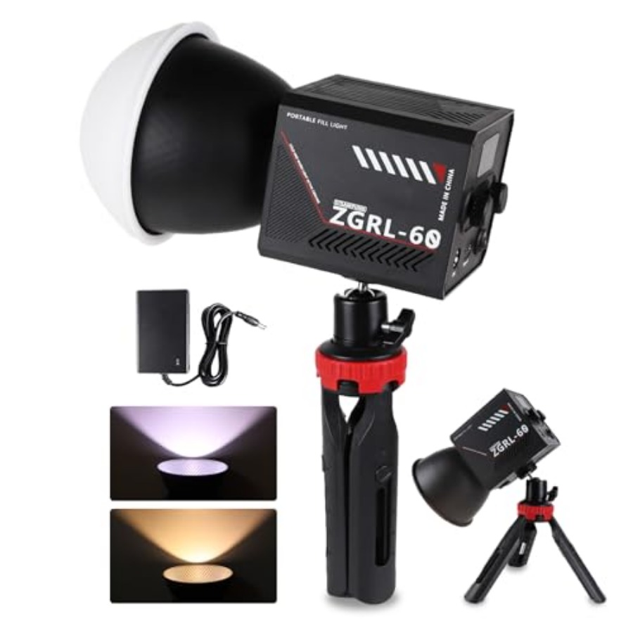 Lighting In Photography Studio - Luce video LED COB da 60W