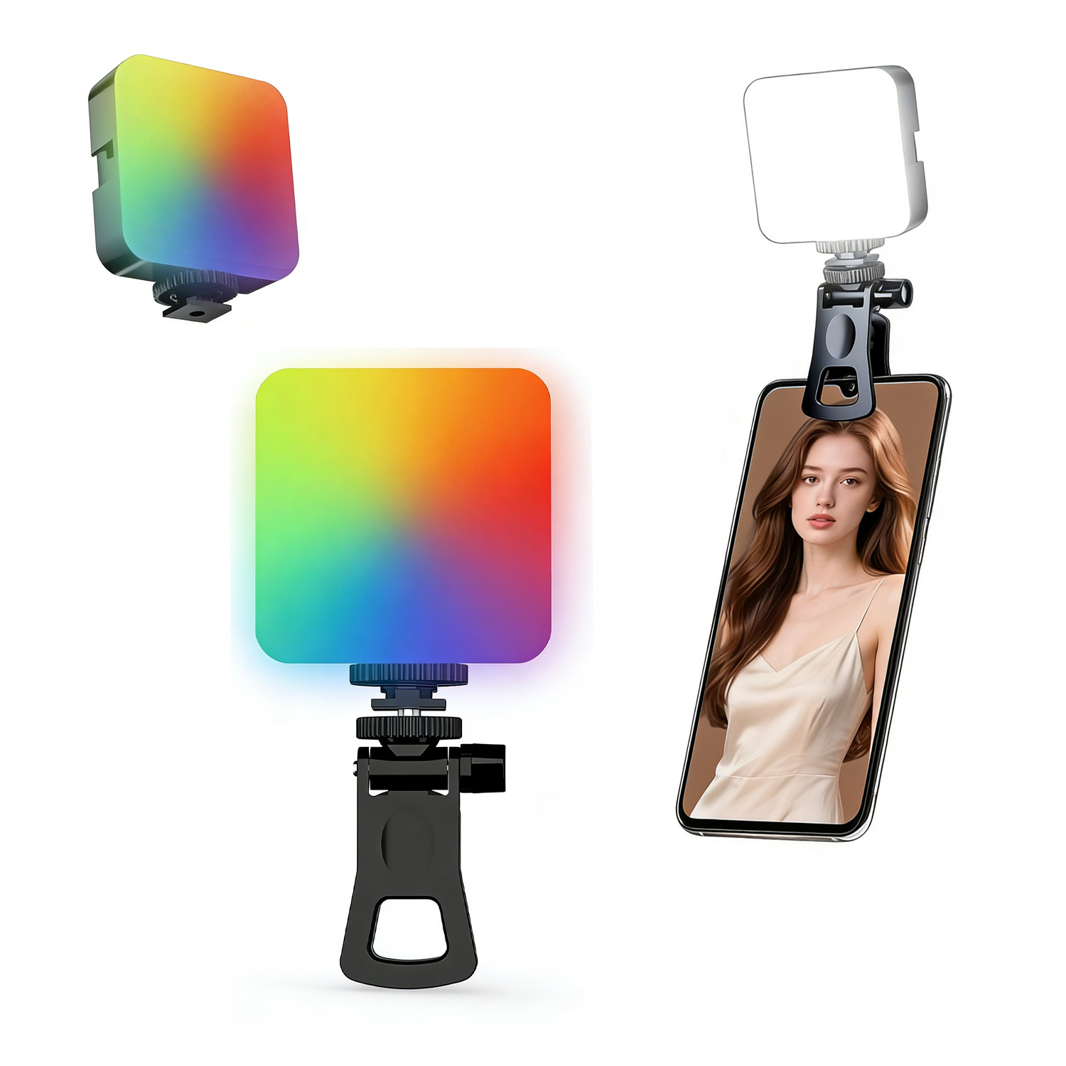 Photography Lightning - Luce tascabile RGB Luce di riempimento