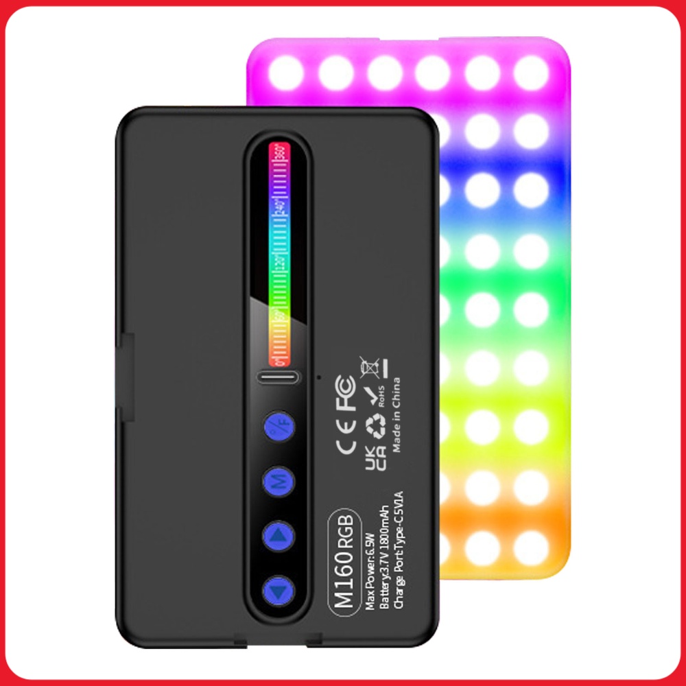 Photography Types Of Lighting - Luce video LED RGB da 6,5W