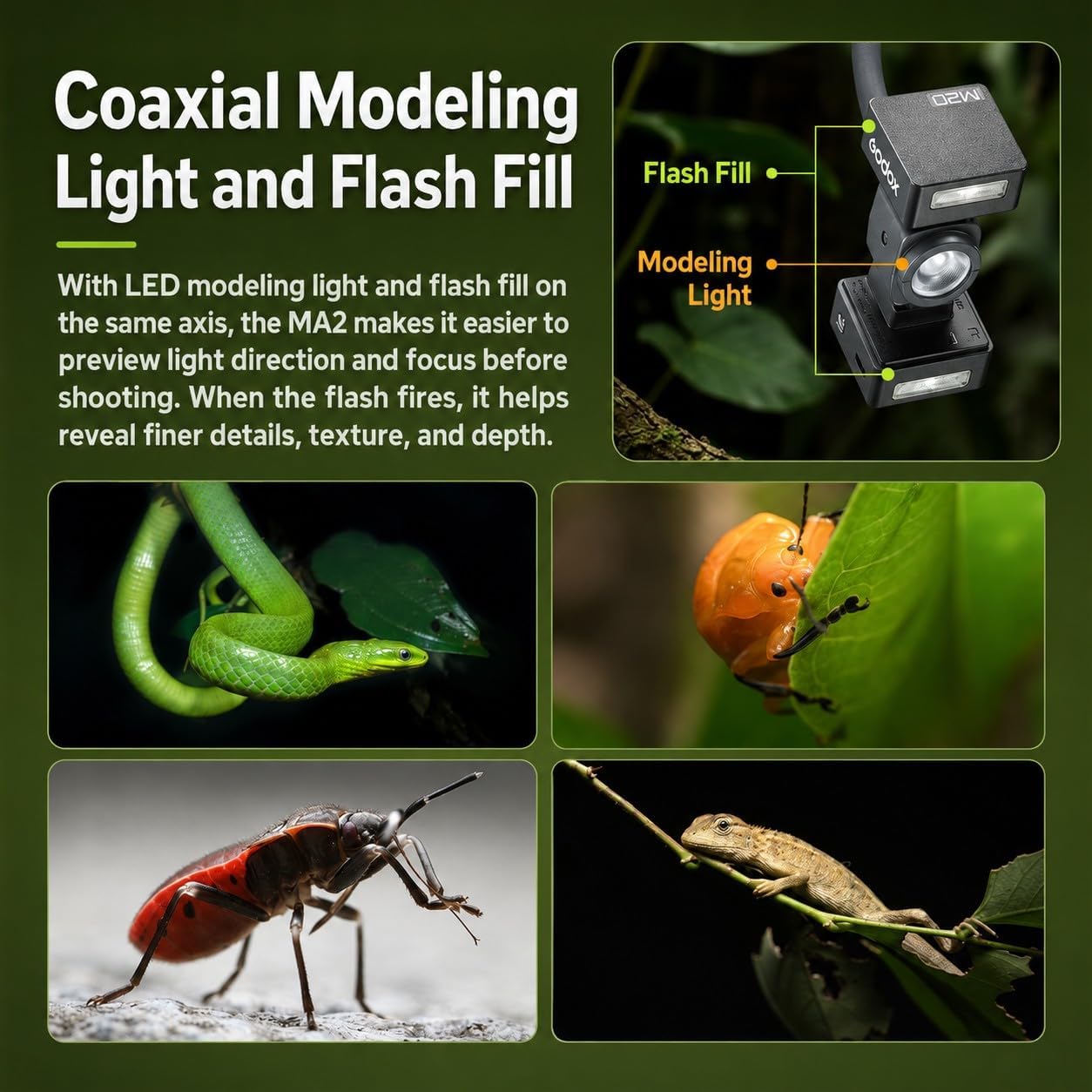 Godox MA2, flash LED flessibil - Godox Speedlite Flash recensione e prezzo