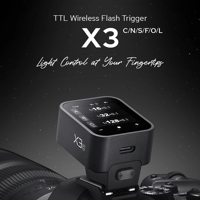 Godox X3C X3N X3S X3F X3O Trig - Godox Speedlite Flash recensione e prezzo
