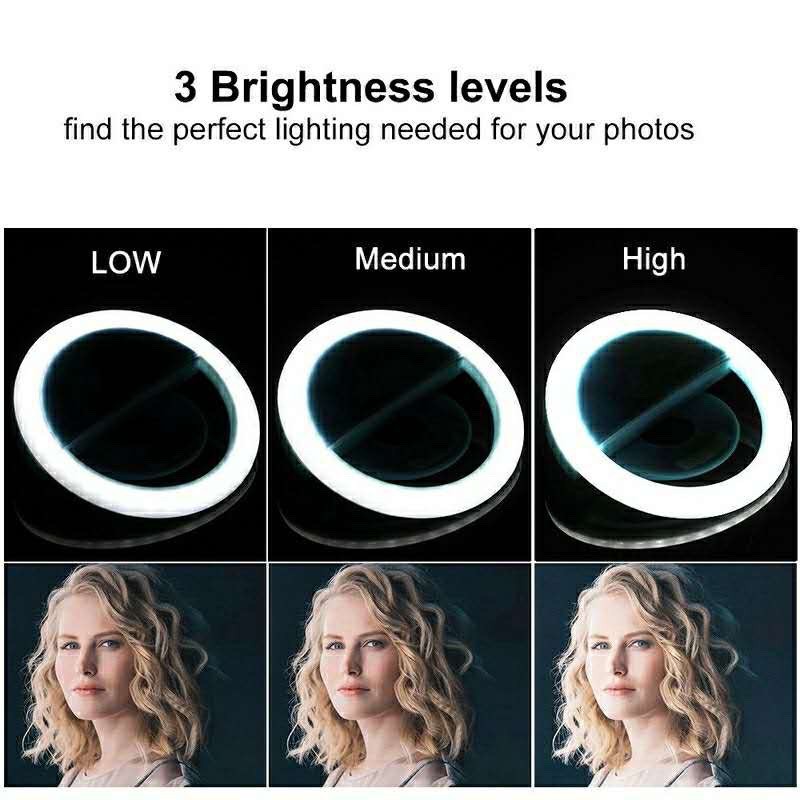 LED Selfie Ring Light 3 modali - Stand Lighting Photography recensione e prezzo