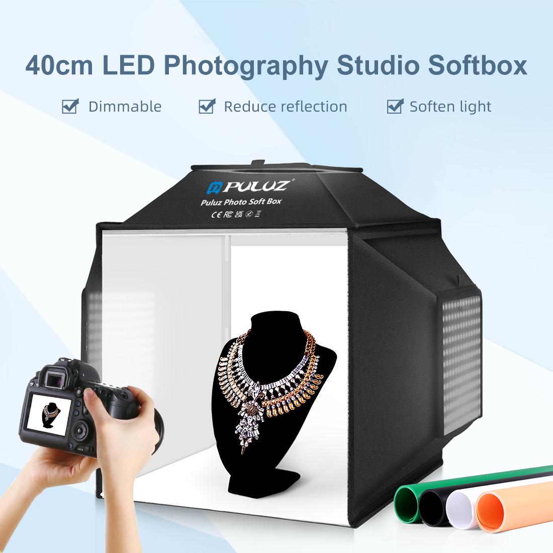 PULUZ 40 centimetri Pieghevole - Photography Lighting And Backdrop Kits recensione e prezzo