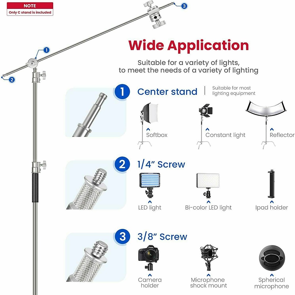 Selens Stativo C-Stand da 300  - Photography Lightning recensione e prezzo