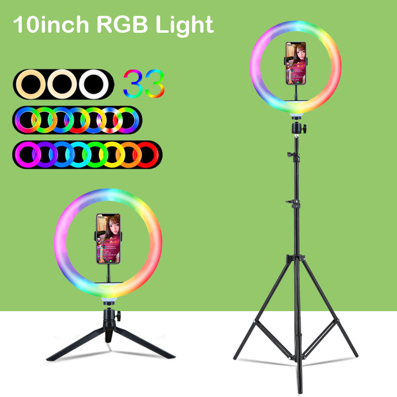 Luce ad Anello RGB da 10 Polli - Stand Lighting Photography recensione e prezzo