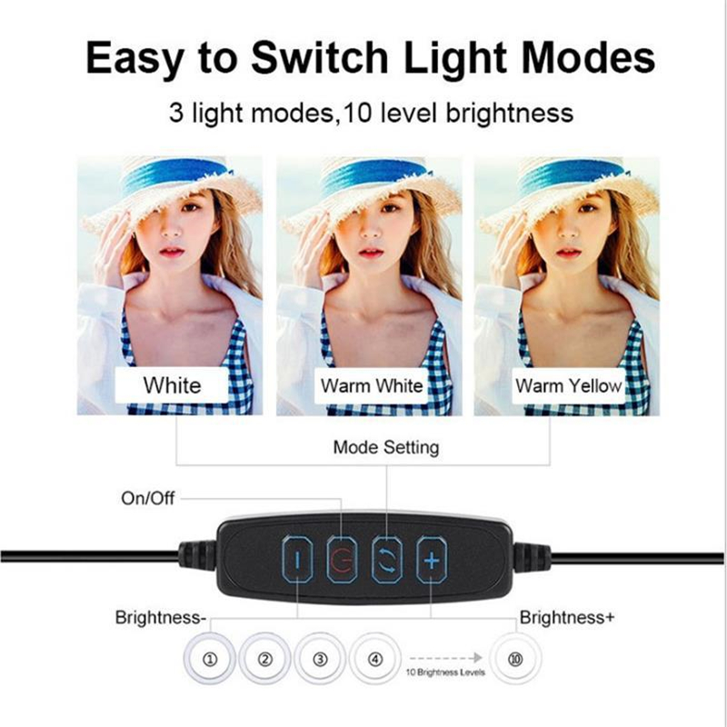 Lampada ad anello a LED dimmer - Lighting In Photography Studio recensione e prezzo