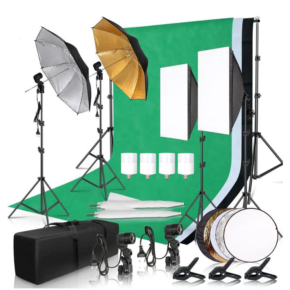 Kit di Illuminazione per Studi - Photography Lighting And Backdrop Kits recensione e prezzo