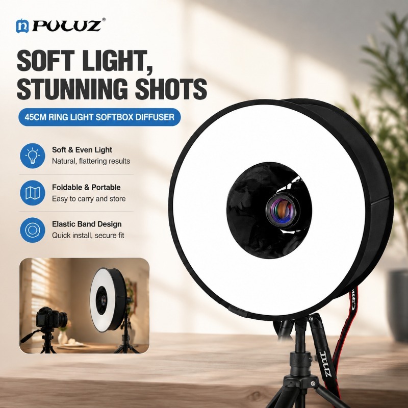 Softbox pieghevole da 45 cm co - Photography Types Of Lighting recensione e prezzo