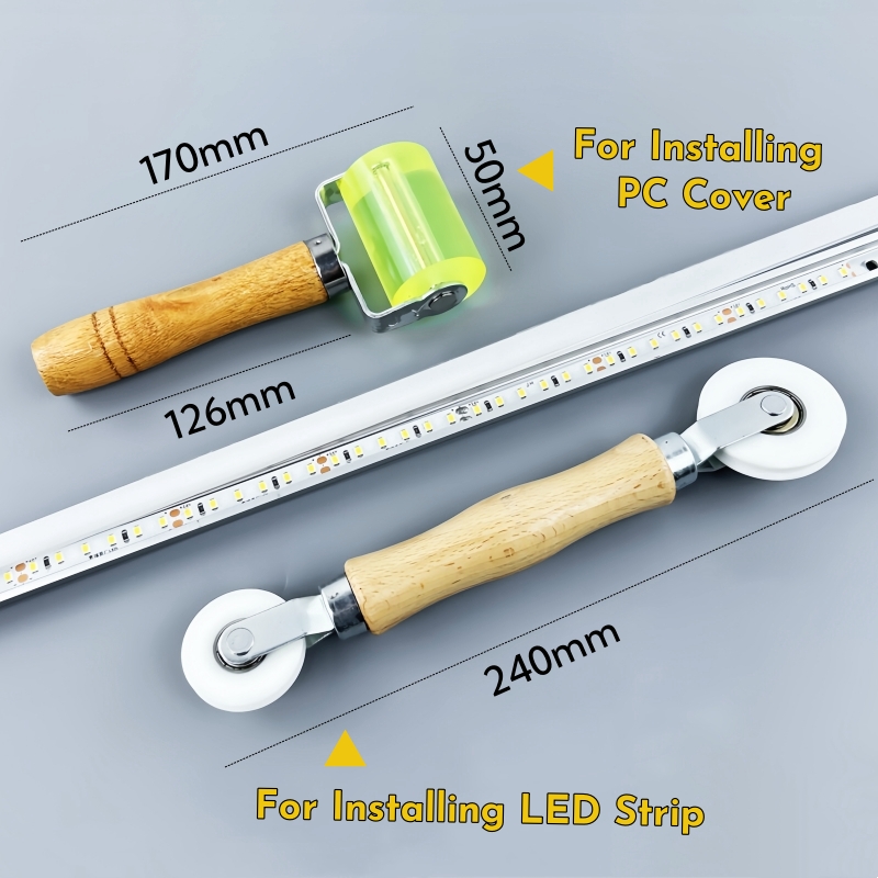 Press Edge Handle Roller LED S - Diffusion Material Roll recensione e prezzo