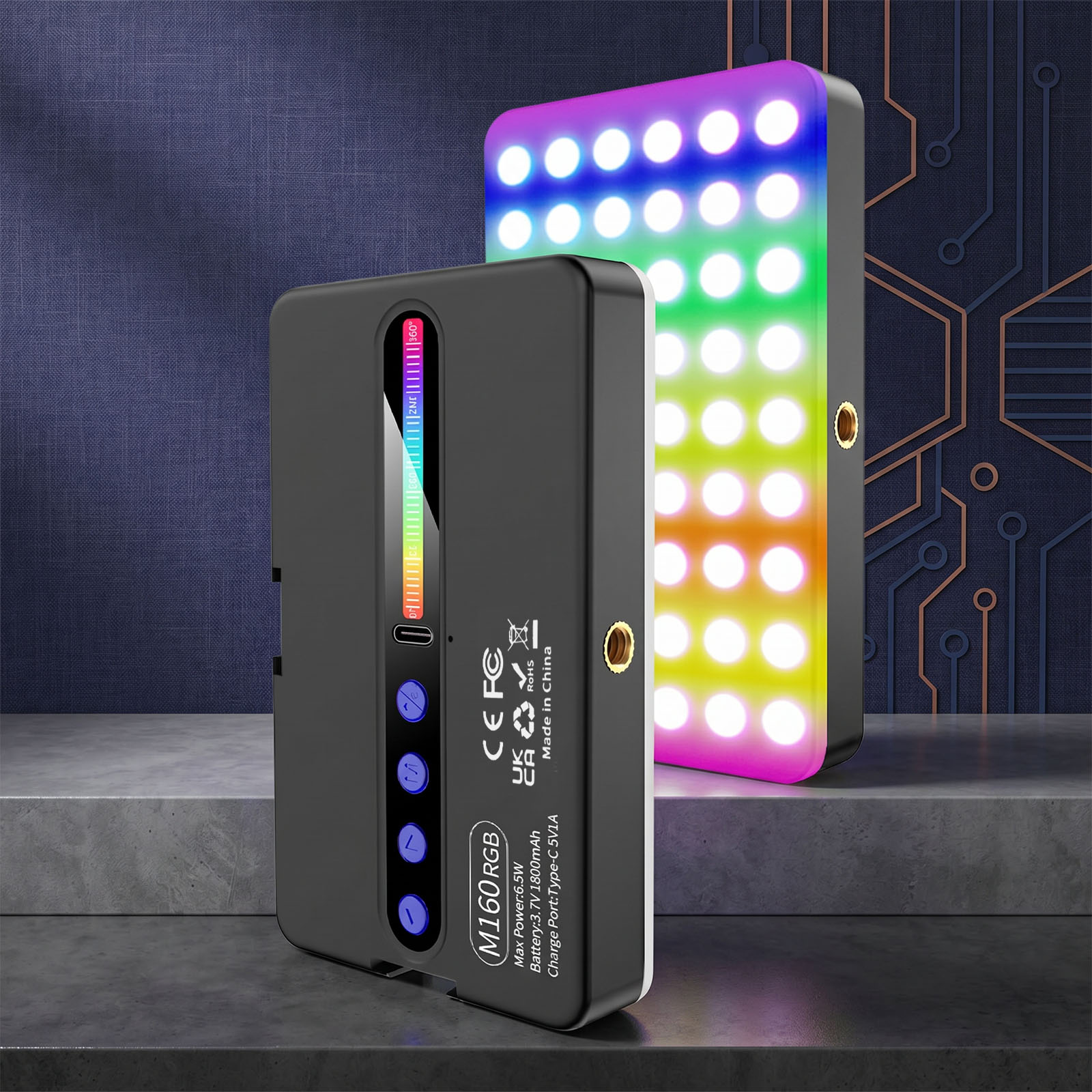 Luce video LED RGB da 6,5W 270 - Photography Types Of Lighting recensione e prezzo