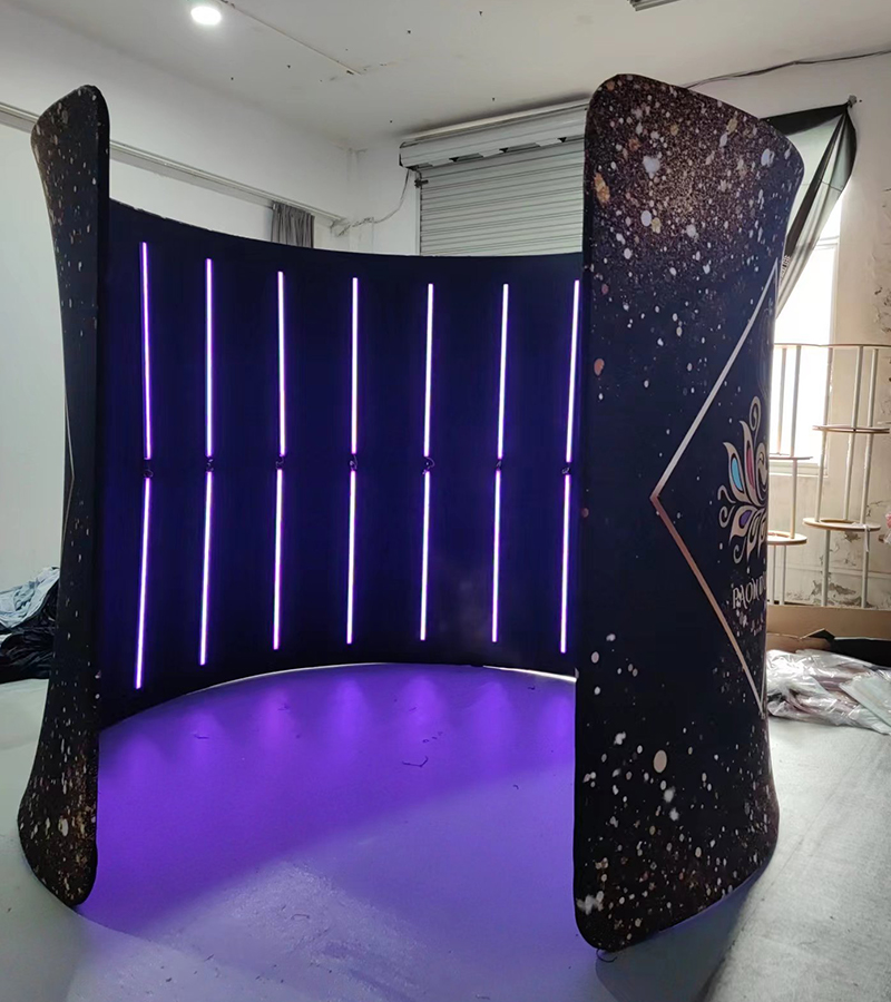 Cabina fotografica 360 con log - Photography Lighting And Backdrop Kits recensione e prezzo