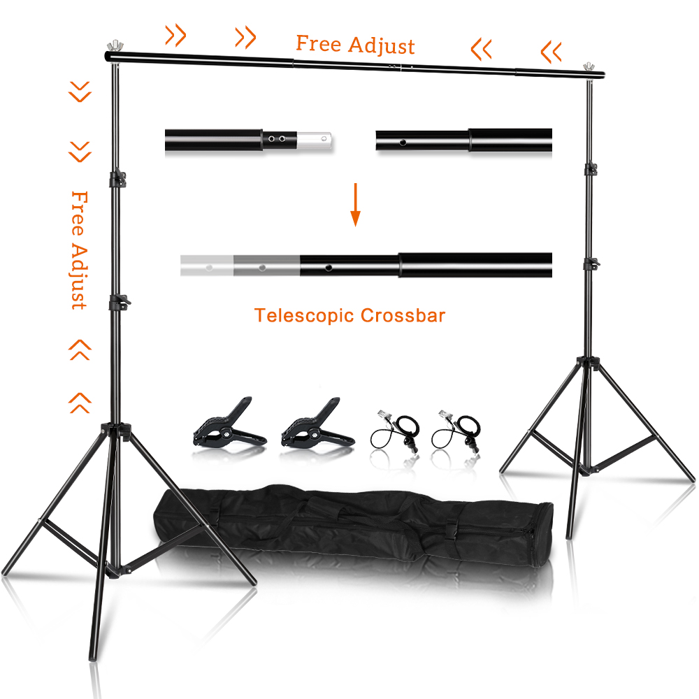Sistema di Supporto per Sfondi - Photography Lighting And Backdrop Kits recensione e prezzo